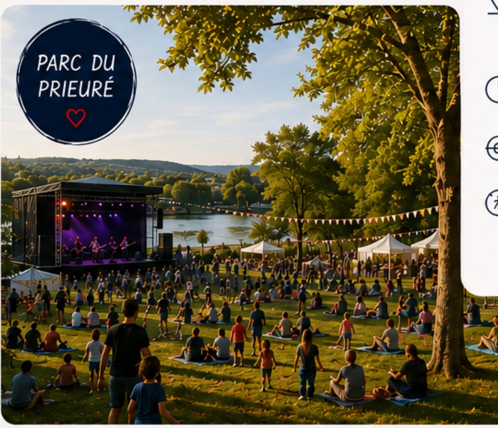 Le festival au Parc du Prieuré