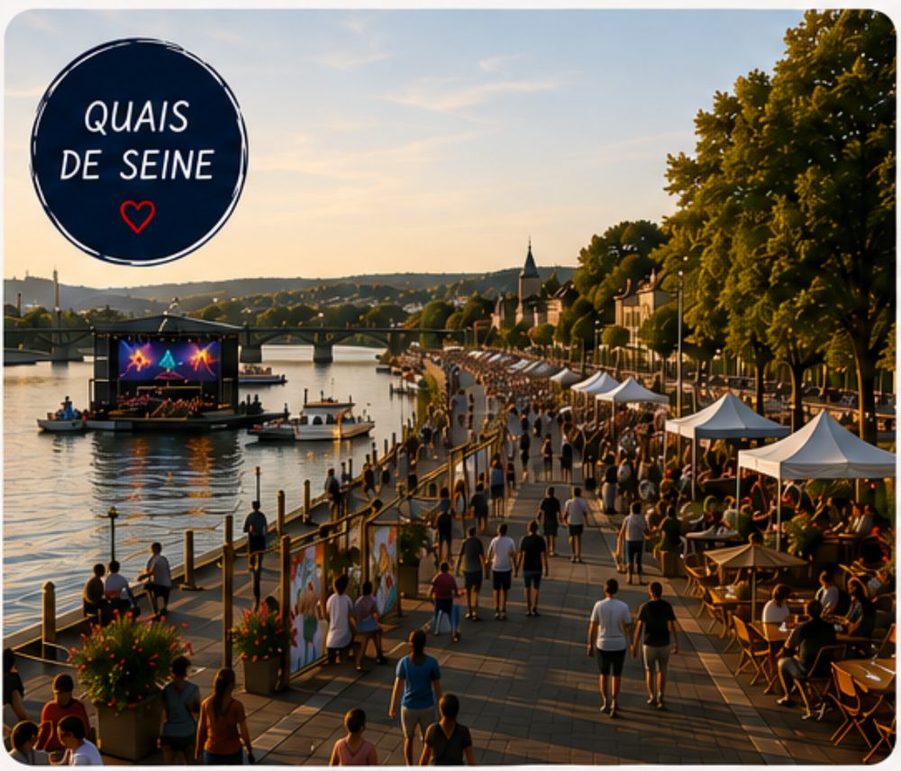 Le festival sur les quais de Seine